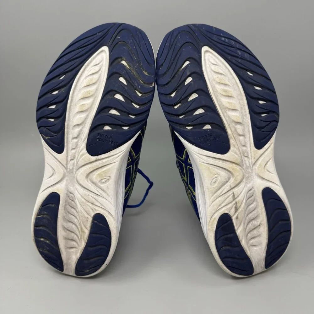 Asics Trainers Womens Size 6.5 Gel Cumulus 25 Blue Road Running Gym Shoes